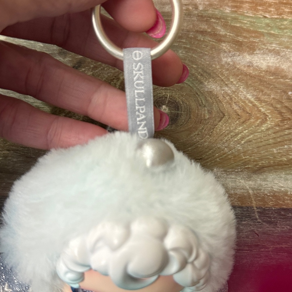 Adorable Blue Plush Keychain - Picture 2 of 5